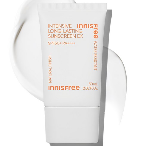 이니스프리 인텐시브 롱래스팅 선스크린 이엑스 SPF50+ PA++++, 60ml, 1개