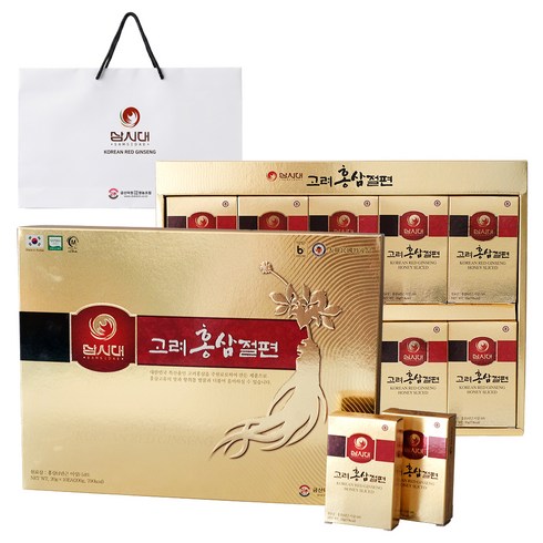 삼시대 고려 홍삼 절편 선물세트 (20g x 10개), 200g, 1개