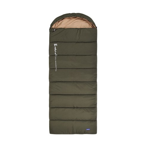 블루폴 인첸트 머미 캠핑 침낭 엑스트라 3000g, 카키, 1개