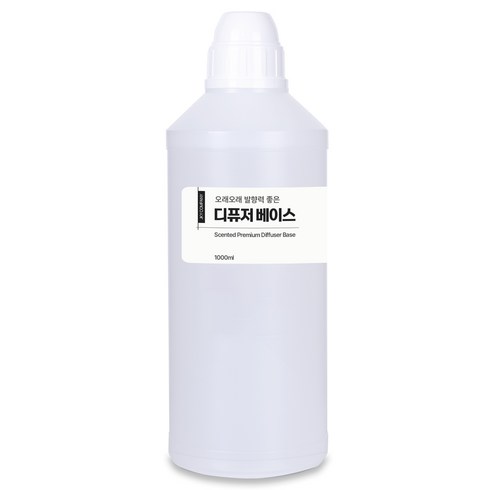 발향력 좋은 프리미엄 디퓨저 베이스, 무향, 1000ml, 1개