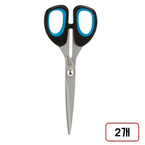 평화)티타늄가위(T), 2개, T-101/MNJ42263/블루