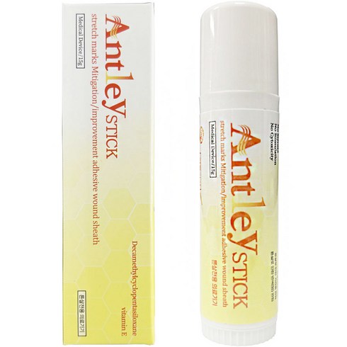 Antley 안틀레이 튼살스틱 15g 휴대용 임산부 튼살 관리 피부케어, 1개