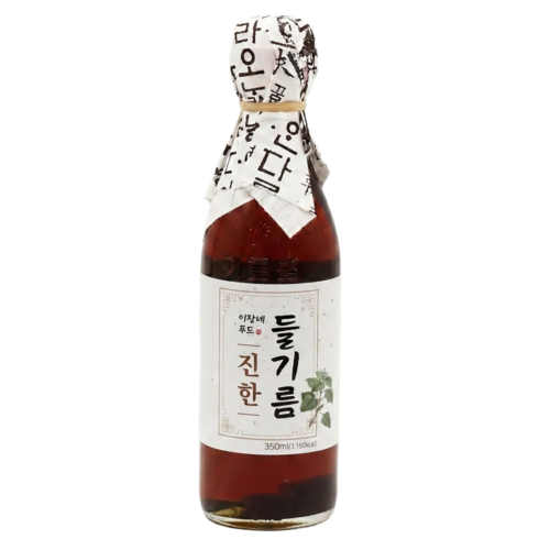 이장네 저온압착 참 고소한 통들기름100퍼센트_, 1개, 350ml