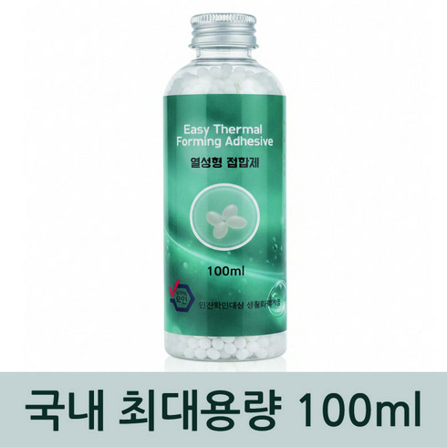 솔리덴 대용량 100ml 임시 수리키드 보수 접합제, 1개