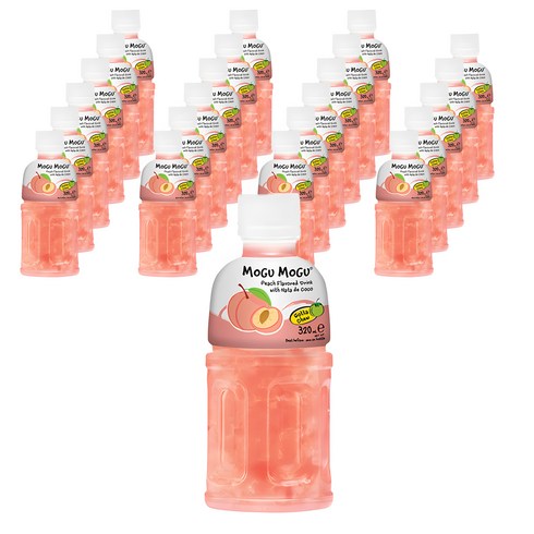 모구모구 복숭아맛 음료, 320ml, 24개