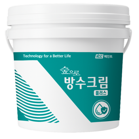 KCC숲으로 방수크림 플러스, 1개, 1.2kg, 투명(크림)