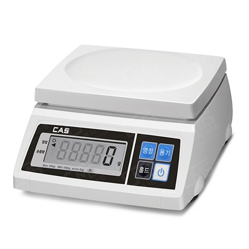 카스 단순중량 전자저울, SW-10kg, 1개