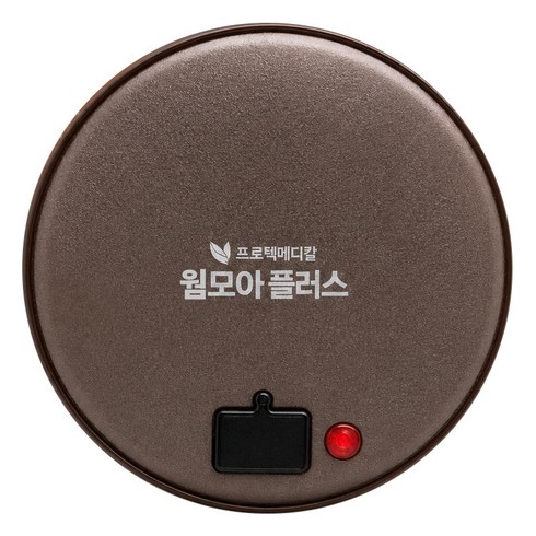충전식 전기 돌찜질기 국내산 복부 돌뜸 온열찜질기 전용복대포함, 브라운, MD-102