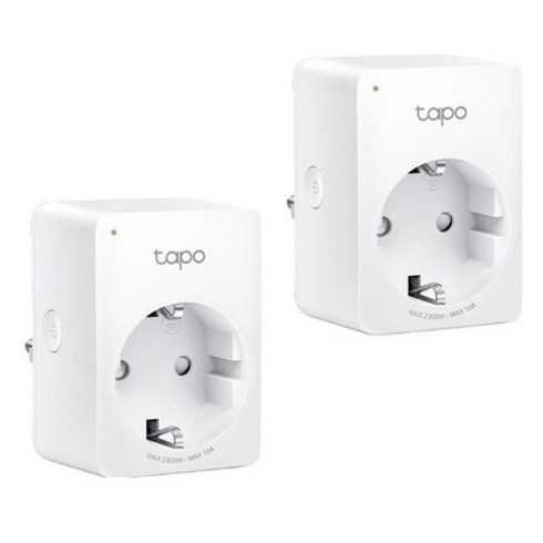 타포 에너지 모니터링 미니 Wi-Fi 스마트 플러그, Tapo P100M, 2개