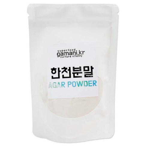 국내제조 가마니 한천가루 분말, 100g, 1개