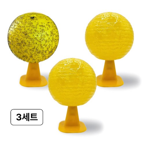 드라마벨류 뿌리파리퇴치 날파리 초파리 트랩, 3개