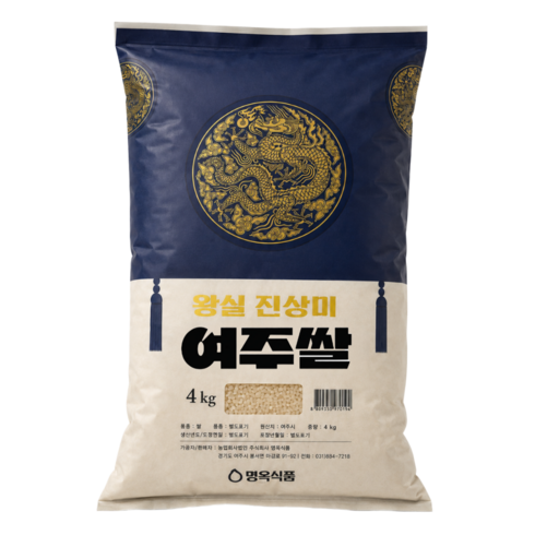 [26년 햅쌀] 출시기념할인 왕실 진상미 여주쌀 [백화점납품용 프리미엄쌀], 4kg, 1개, 상등급