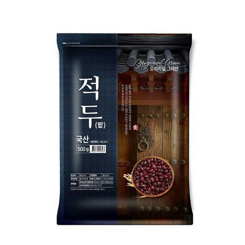 오리지널그레인 적두 팥, 500g, 1개