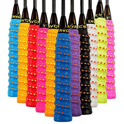 (10+1) 2중 스포츠 그립 테이프 배드민턴 테니스 자전거 철봉 미끄럼방지 오버그립 땀흡수 쿠션 손잡이 논슬립 라켓 그립밴드 11가지 색상, 2중그립(11종색상)