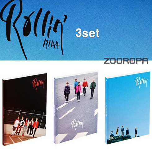 [3종세트] 비원에이포 B1A4 미니앨범 7집 Rollin