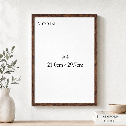 MORIN 인증서 액자 고급 사진 액자 벽걸이 데스크톱 겸용, 1개, 복고 스타일