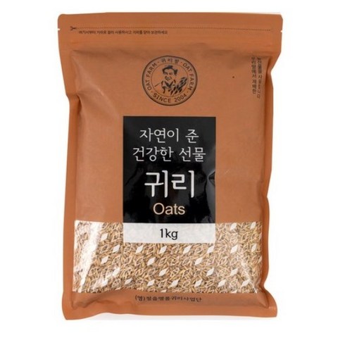 귀리팜 정읍명품 귀리, 1개, 1kg