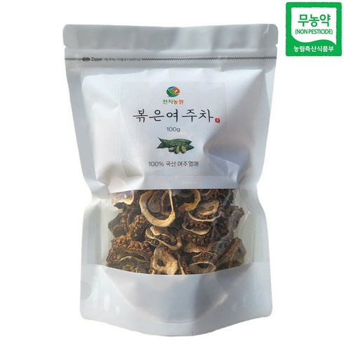 천지농원 국산 볶은 여주차 무농약 직접재배 26년 햇여주, 100g, 1개입, 1개