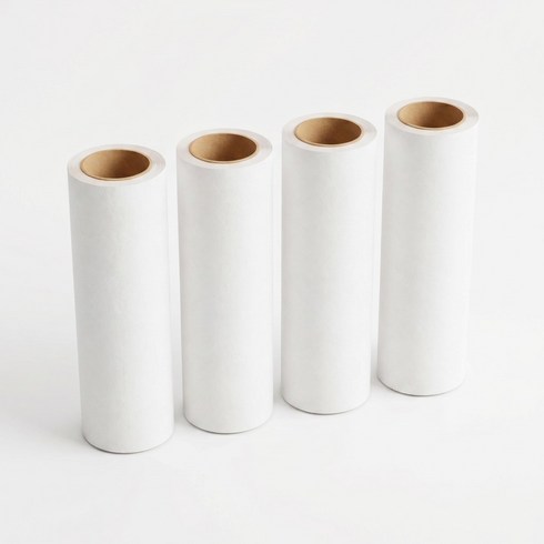 테이프 클리너 리필 4개입 16cm 사선컷 먼지 머리카락 제거 롤러 교체용, 4개