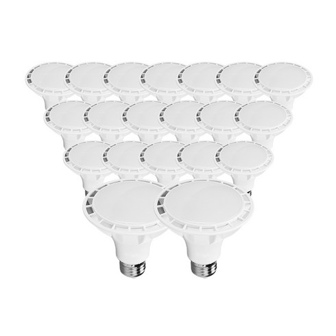 라인조명 LED에코 파30램프 15W PAR30 집중형 확산형, 20개, 2. 확산형 전구색(노란빛)
