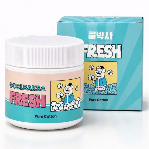 쿨박사 FRESH 고체 탈취제 실내 홀애비 화장실 냄새 악취제거 퓨어코튼, 1개, 300g