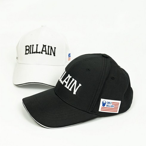 27년 신형 빌런 골프모자 헤드웨어 볼캡 선수지급용 화이트 블랙 Billain Cap V3.0 TOUR ONLY 골프빌런 투어전용 프리미엄 요즘대세, 1개