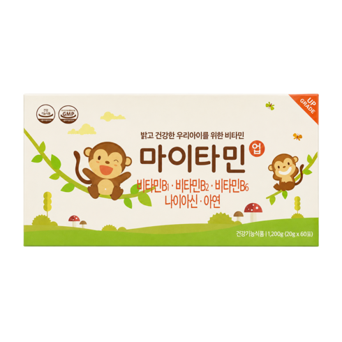 마이타민 업 면역력증진 어린이 종합비타민 나이아신 아연, 20g, 1박스