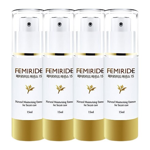페미라이드 에센스 시크릿 존 케어 보습, 4개, 15ml