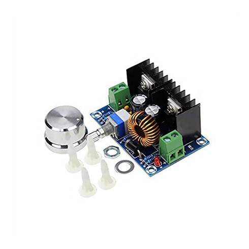 XH-M401 강압 모듈 XL4016 가변 DC 전원 보드 8A 200W DC-DC 벅 컨버터 DIY 전자부품, 1개, 본상품선택