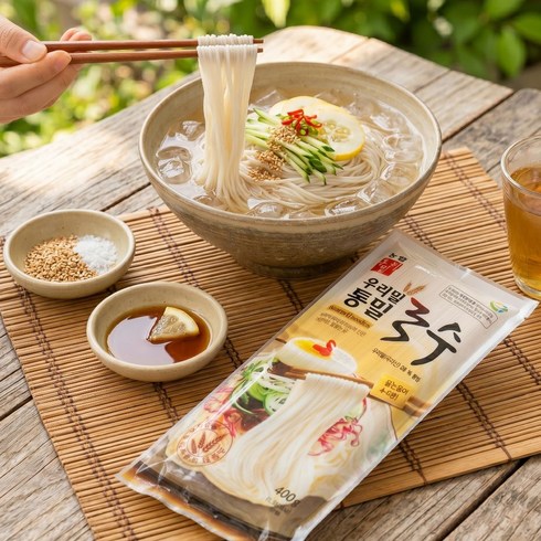 농협 국내산 우리밀 통밀국수, 400g, 1개