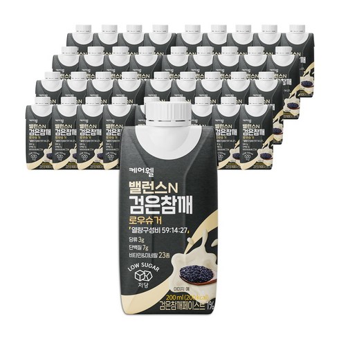 케어웰 검은참깨, 200ml, 36개