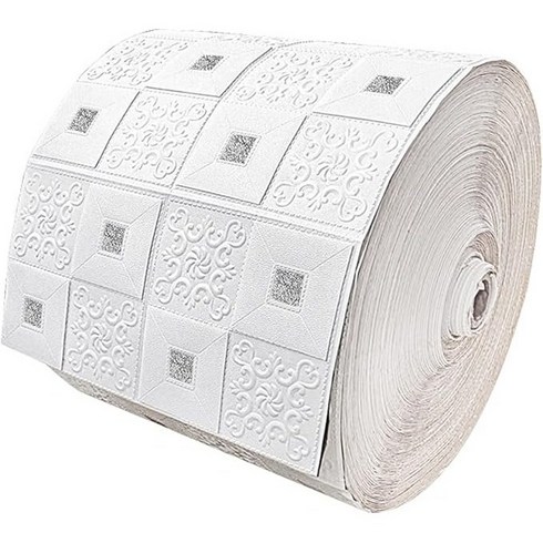 가남 이음새 없는 보온 단열 폼블럭 접착식 폼타일 70cm x 10m, 1개, 회색
