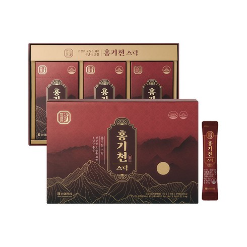농협홍삼 한삼인 홍삼스틱 홍삼정 홍삼진액 진세노사이드 6년근 홍기천 10ml 30포+쇼핑백, 30회분, 1개