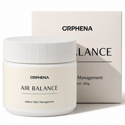 AIR BALANCE 고체 탈취제 화장실 탈취제 실내 고체 탈취제 실내 탈취제 퍼퓸 화장실 집안 방 홀애비 실내 악취 냄새 제거제 상쾌한 레몬그라스향, 1개, 300g