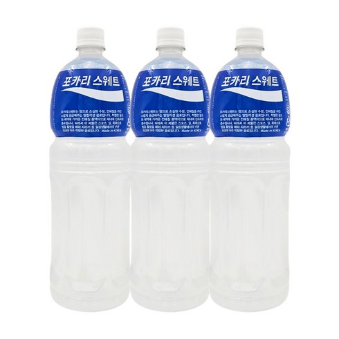 포카리스웨트 대용량 이온음료, 1.5L, 3개