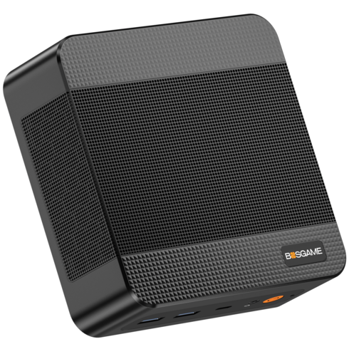 BOSGAME Ryzen 9 6900HX P6 미니 PC 고성능 미니pc 프로세서 RAM SSD 듀얼2.5G LAN WiFi6E BT5.2, WIN11 Pro, 1TB, 24GB, 블랙