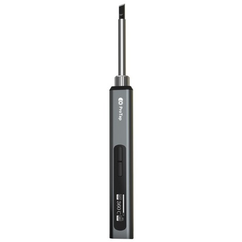 ProTap 65W 유선 납땜 인두기 온도조절 급속가열 전기 인두 DIY 수리 공구, 1개, PTET65