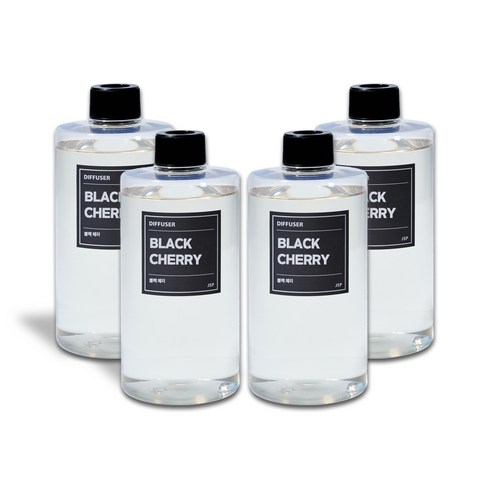 JSP디퓨저 리필액, 에이프릴 프레쉬, 500ml, 4개