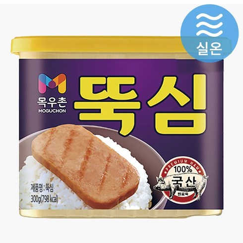 목우촌 주부9단 뚝심 통조림 묶음, 300g, 5개