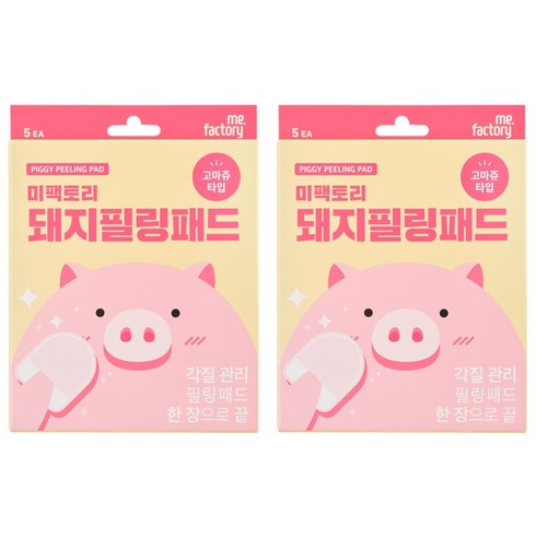 미팩토리 돼지필링 7g, 5매입, 2개