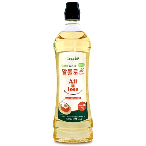 구도 알룰로스 시럽 식이섬유 26g 액상 설탕대신 저당 커피, 1개, 1.32kg