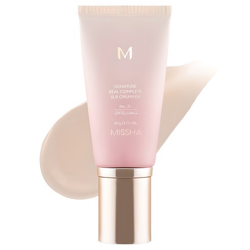 미샤 M 시그너처 리얼 컴플릿 BB크림 EX SPF30 PA++, 21호화사한베이지, 45g, 1개