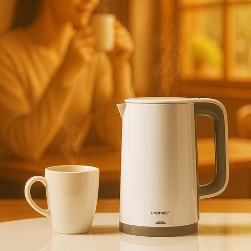 보닉 이중전기포트 티포트 분유포트 커피포트 1.5리터 kettle teapot NT1500, 단품