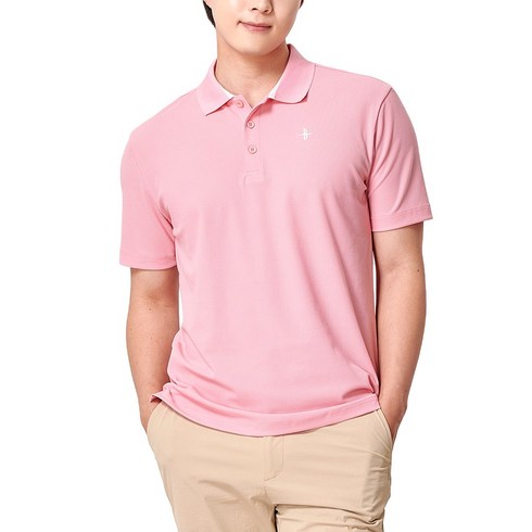 빌트모아 남성 여름 골프웨어 아이스넥 베이직요꼬 반팔 티셔츠