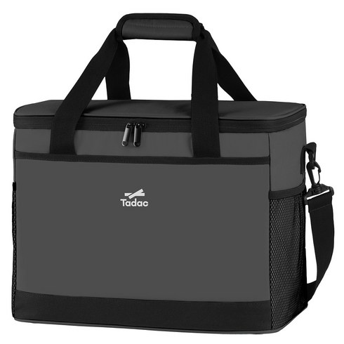 타닥 에센셜 소프트 쿨러백 보온 보냉가방 아이스박스 보냉백, 그레이, 30L