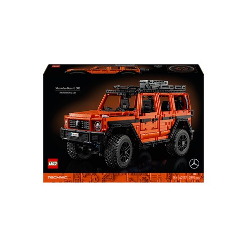레고 테크닉 42177 메르세데스 벤츠 G500 프로페셔널 라인, 혼합색상, 1개