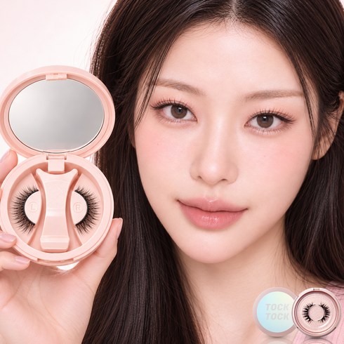 톡톡래쉬 세트 인조 마그네틱 자석 속눈썹 붙이기 셀프 연장, 뉴데일리, 1개