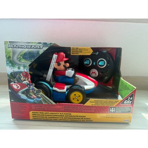 JAKKS PACIFIC 닌텐도마리오미니RC카, 혼합 색상, 1개