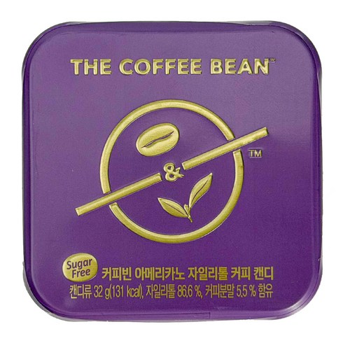 커피빈 자일리톨 무설탕 커피 캔디 사탕, 8개, 32g