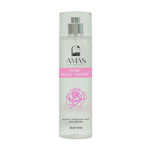 아마스 퓨어 로즈워터 여름철 피부진정 미스트, 1개, 200ml